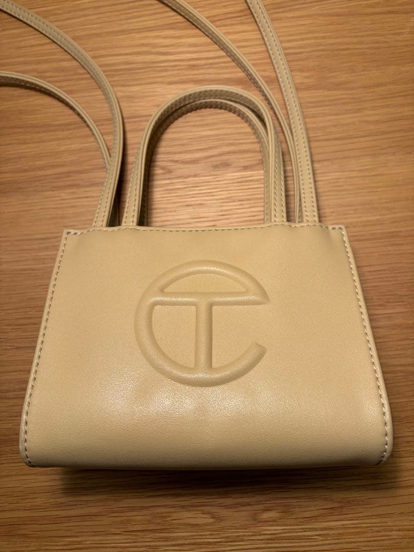 バッグ Telfar shopping bag small / cream