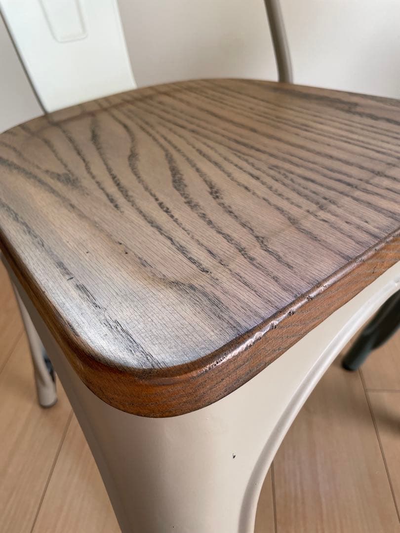 クラッシュゲート　ダナーダイニングチェア　ホワイト