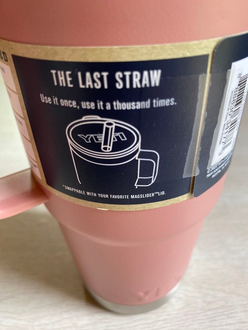 YETI Rambler 25 oz Mug ストローリッド　スライダーリッド付