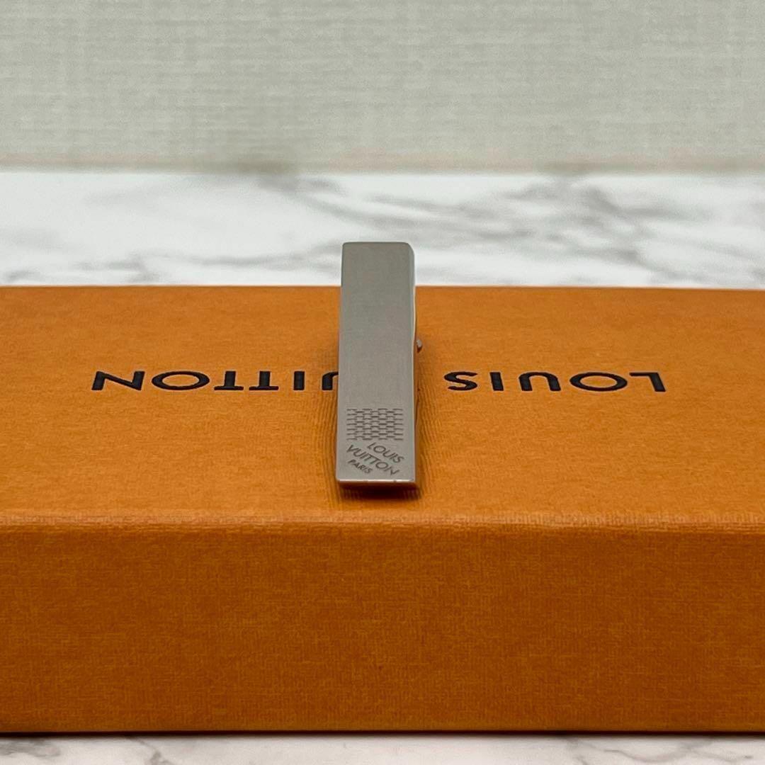 ルイヴィトン パンス・クラヴァット・ダミエ ネクタイピン シルバー