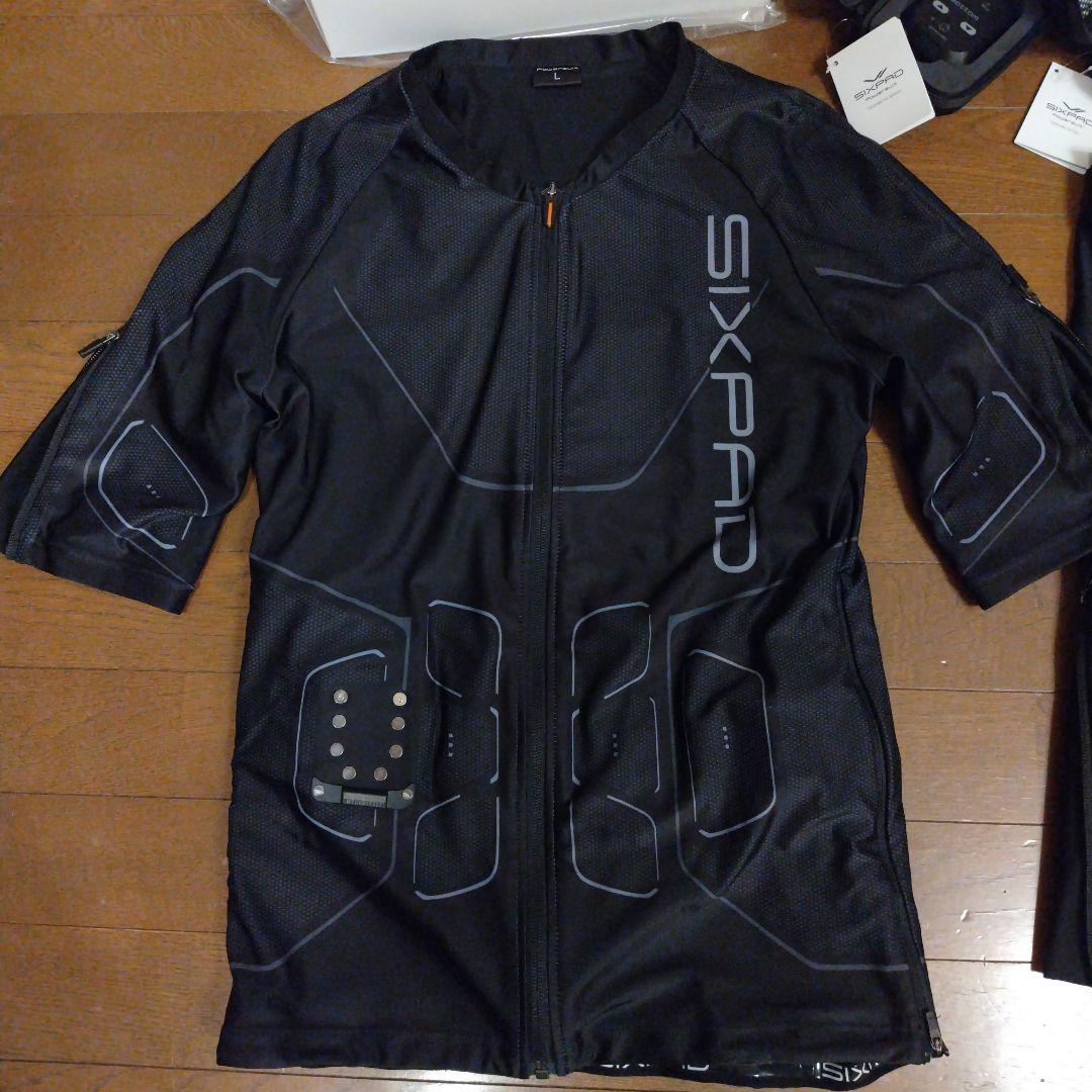 SIXPAD （メンズL）EMSパワースーツ上下セット