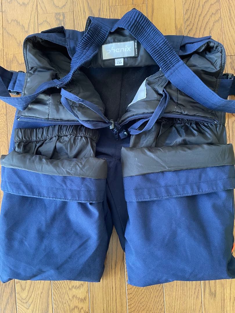 phenix 子ども用スキーウェア130 サイズ調整可能