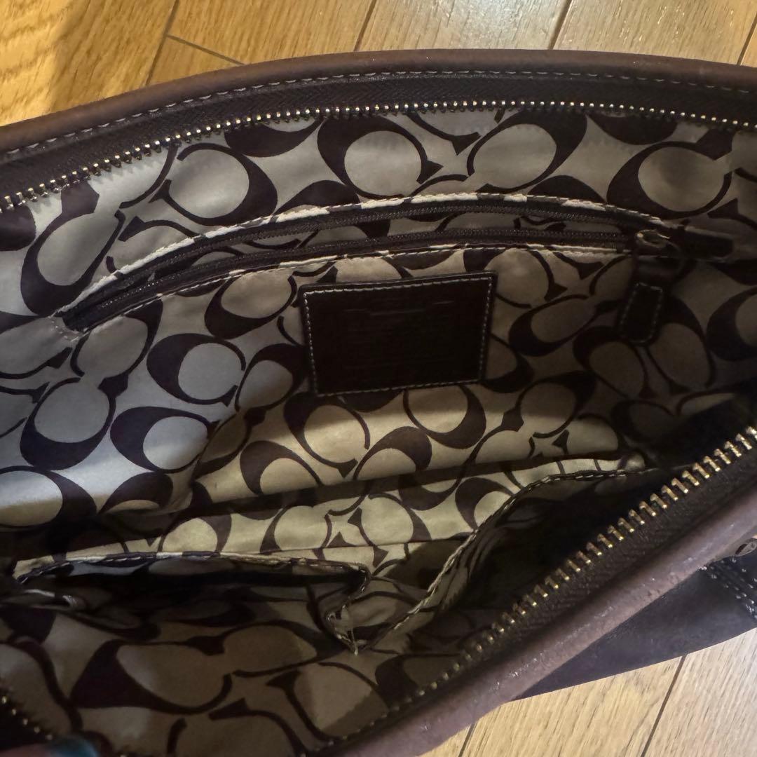 【期間限定値下げ】COACH コーチ ワンショルダー オールレザー ブラウン