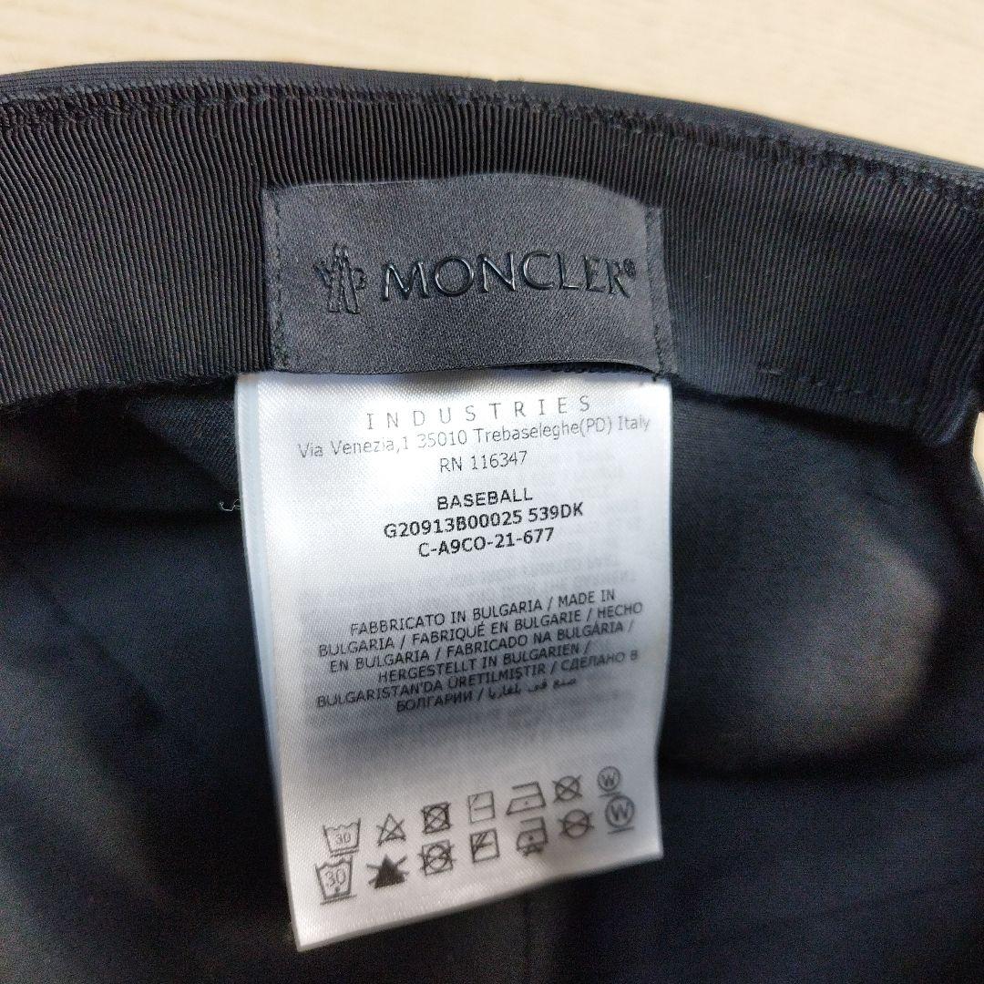 モンクレール　ベースボールキャップ　帽子