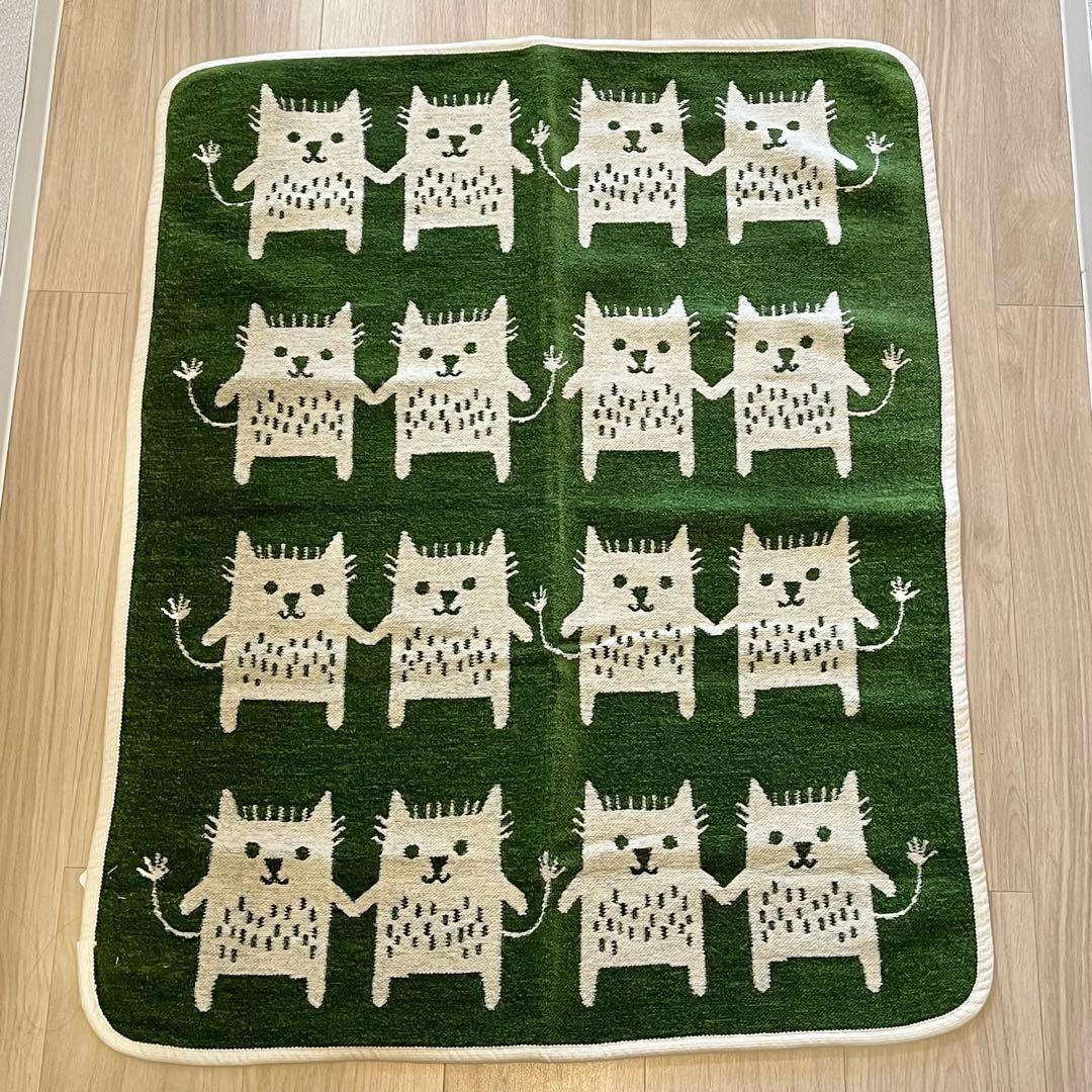 クリッパンKLIPPAN Little meブランケット70×90グリーン