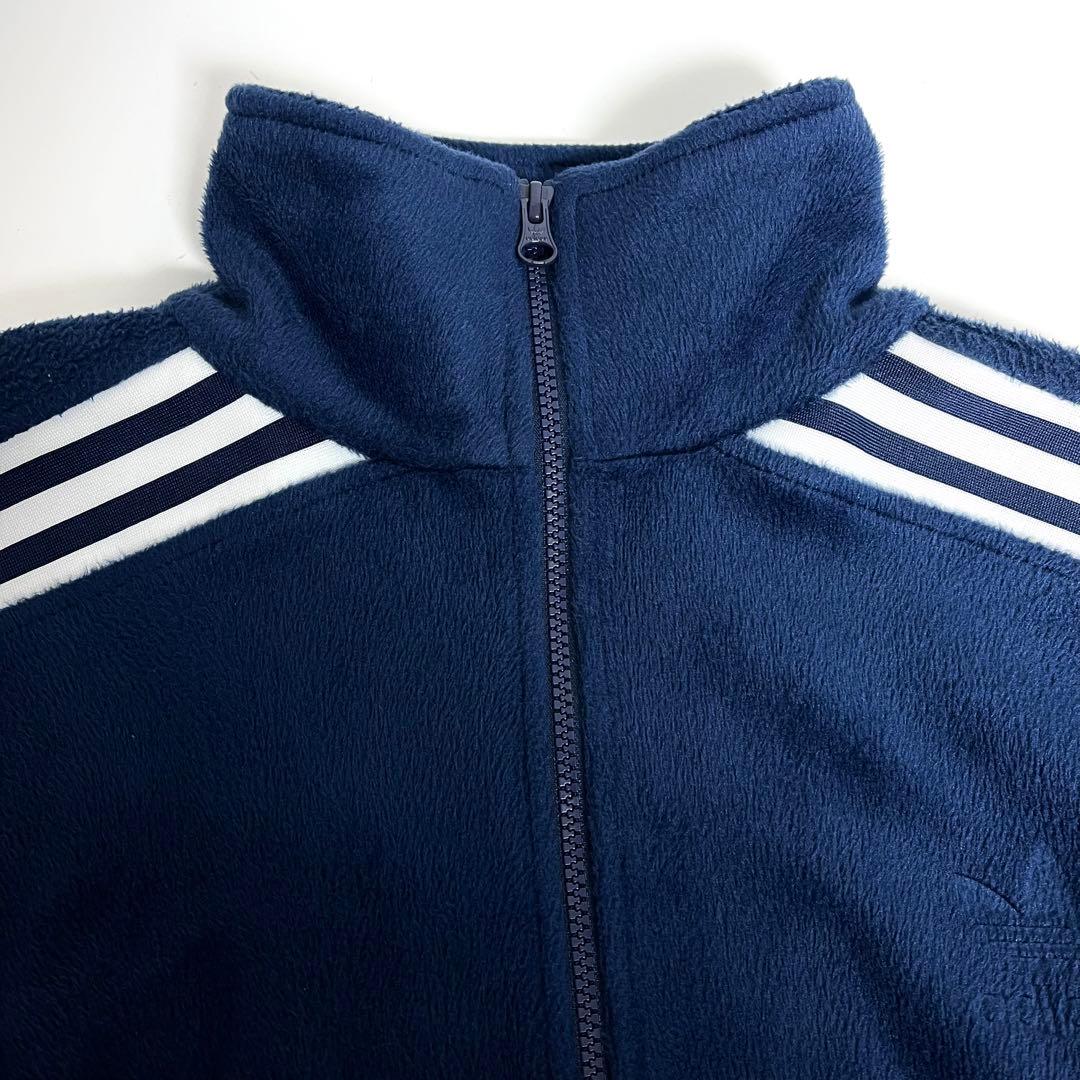 てん　adidas VELOUR BB TRACK TOP ネイビー