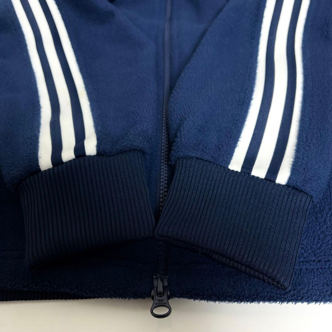 てん　adidas VELOUR BB TRACK TOP ネイビー