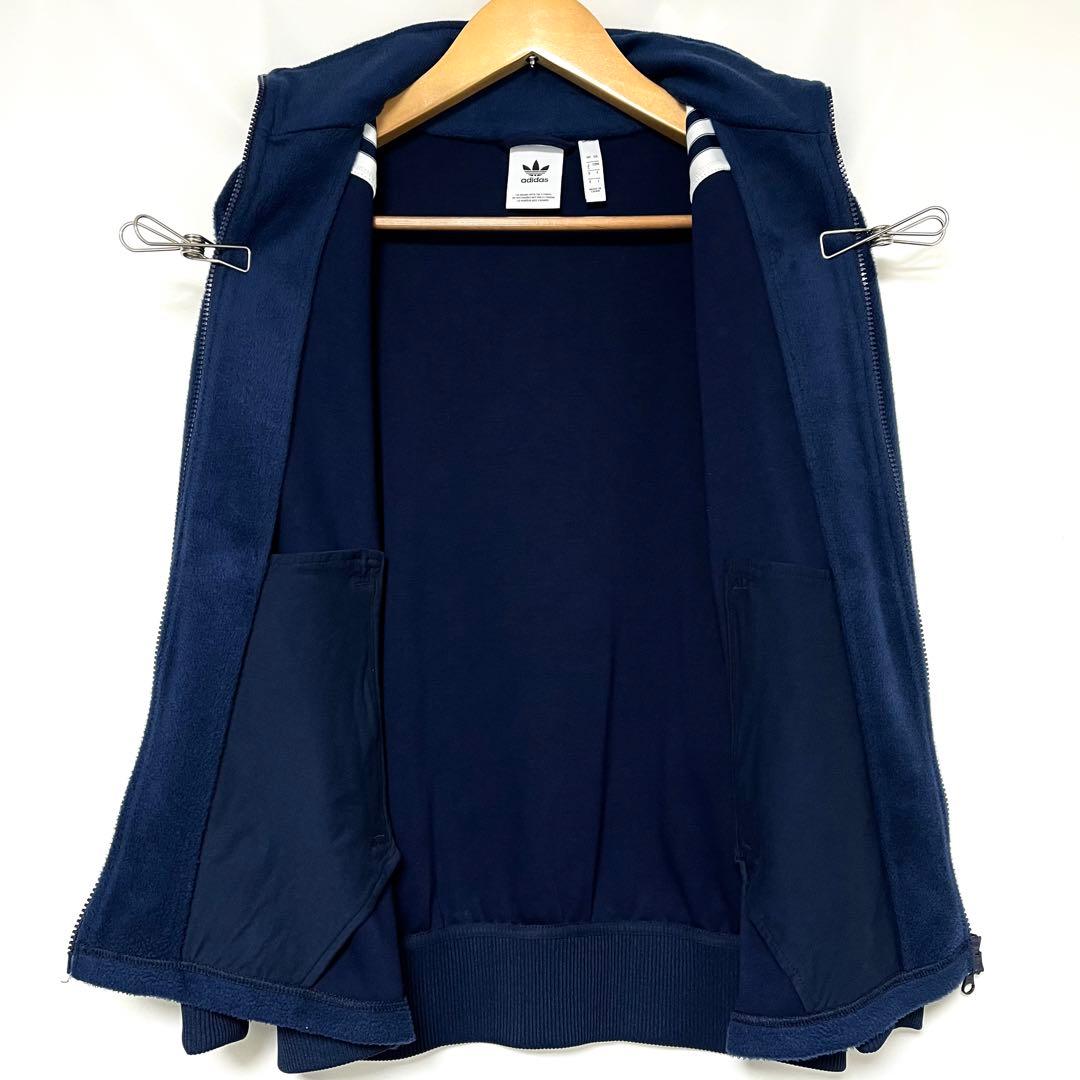 てん　adidas VELOUR BB TRACK TOP ネイビー