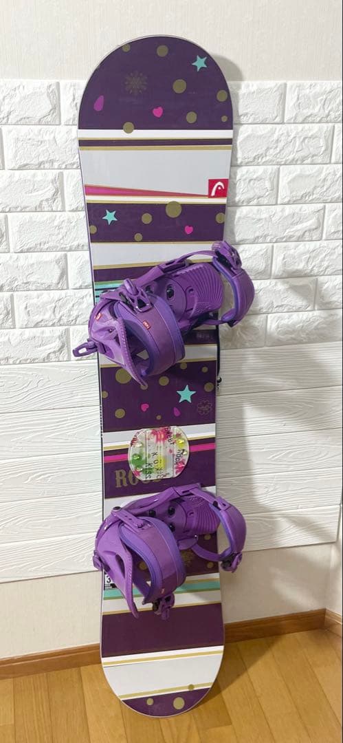 HEAD ROSE ビンディング138cm スノーボード レディース ジュニア