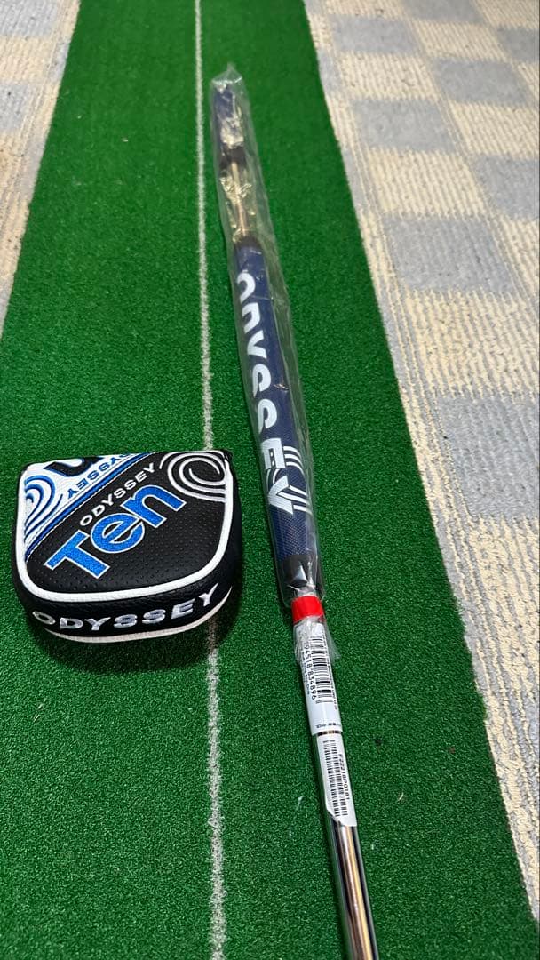 新品 45㌅ODYSSEY 2-BALL TEN BROOMSTICK 長尺パタ