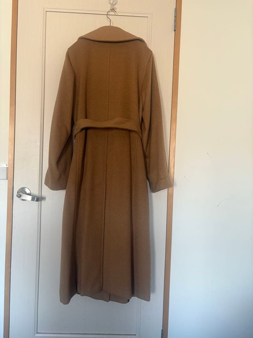 マックスマーラ　マニュエラコート キャメル