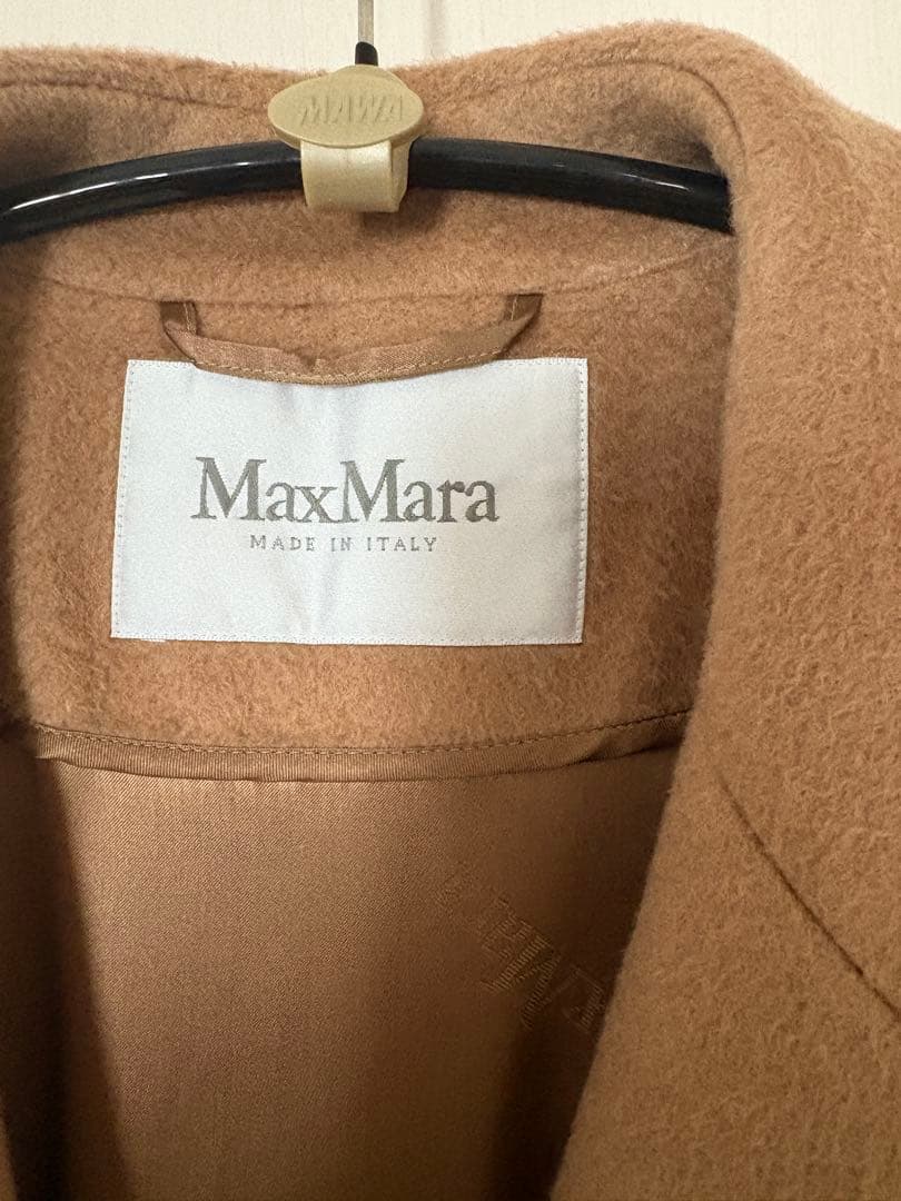 マックスマーラ　マニュエラコート キャメル