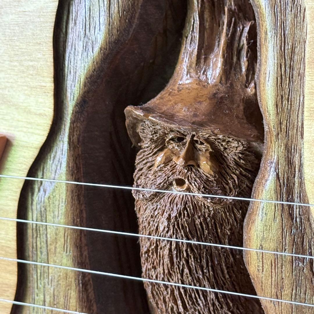 超限定9月2日20時迄‼️ゴブリンが歌ってる小型ハープ/ダルシマーUSA一点保管品