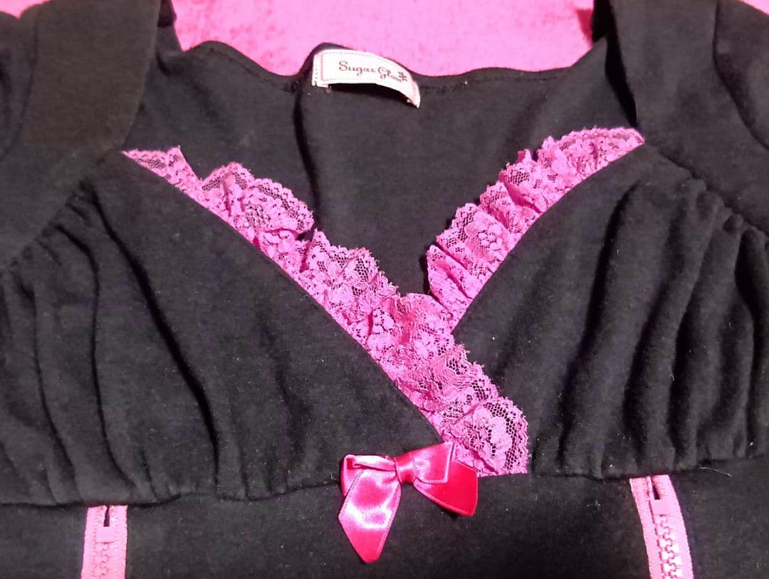 MARSファスナー付きカットソー長袖トップスY2K平成ギャル平成女児