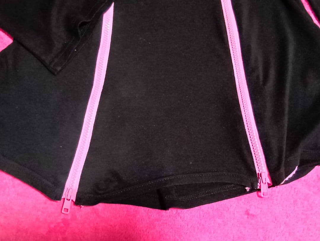 MARSファスナー付きカットソー長袖トップスY2K平成ギャル平成女児