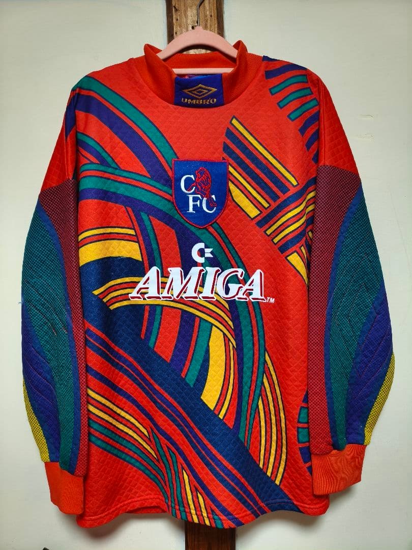 アンブロ 1993-1994 ゴールキーパーシャツ Kharine #1