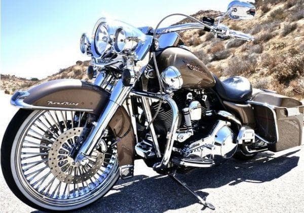 2000～2022年 21×3.5 ツアラー 37-542 ホイール ハーレー