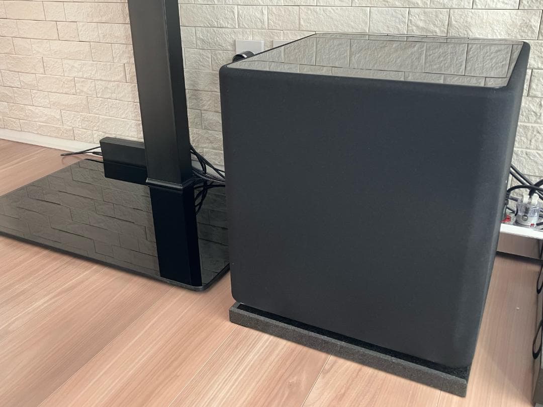 高級 天然黒御影石 オーディオボード●300×300×25●5面磨き●送料無料