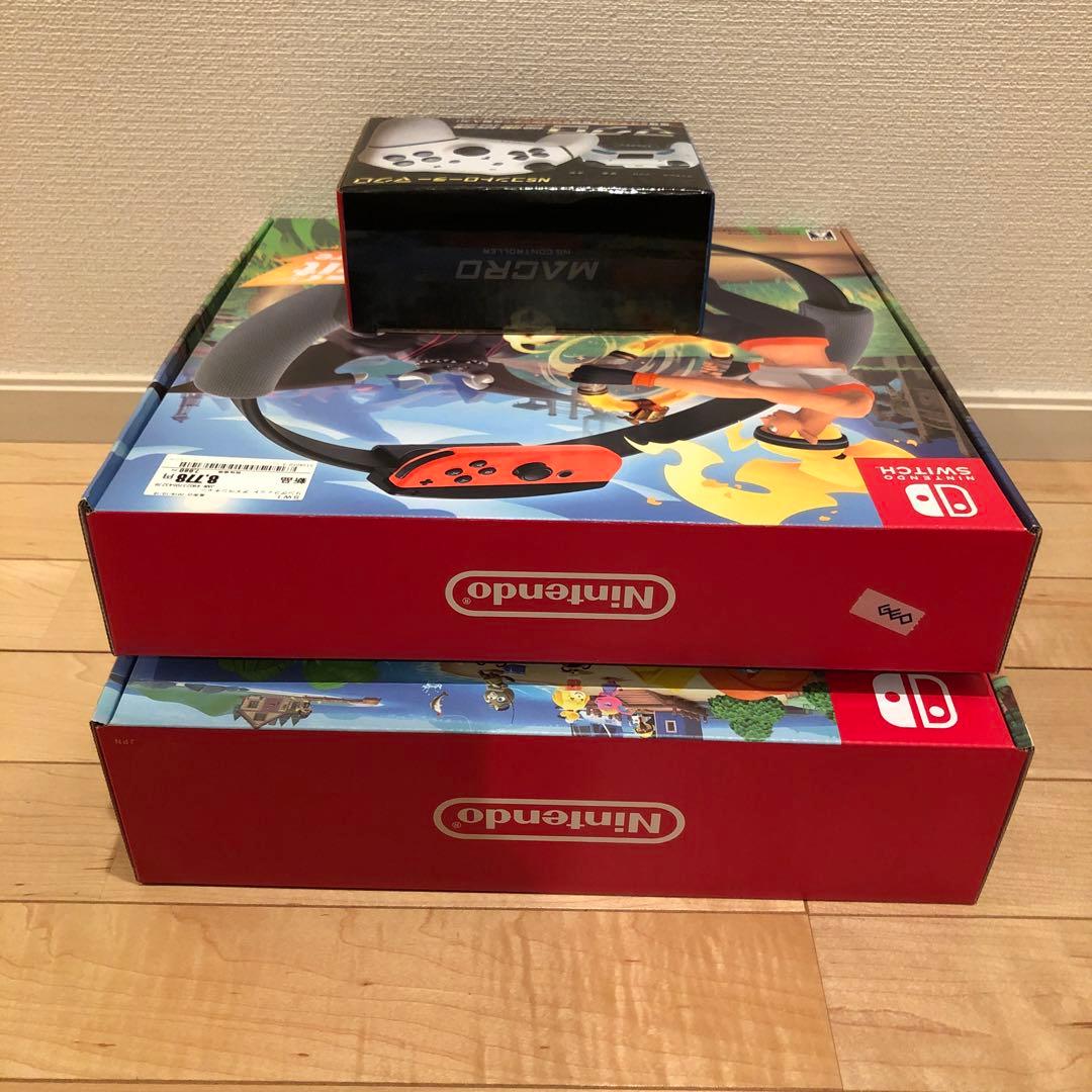 Nintendo Switch あつまれ どうぶつの森エディション他2点