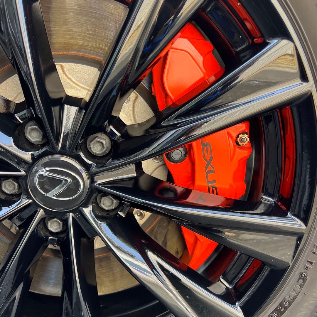 NXへ流用！新型RX用LEXUS 6potオレンジブレーキキャリパー一式