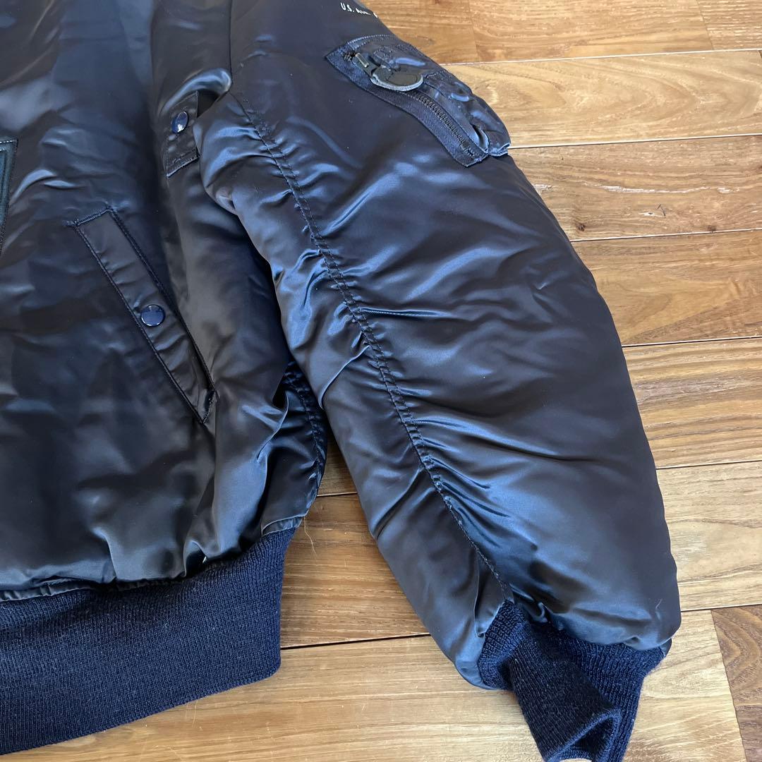 リ*ん様 キャブクロージング B-15C フライトジャケット サイズ42 ネイビ