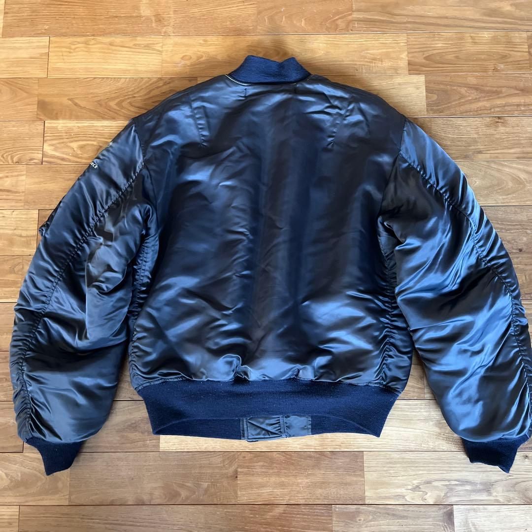 リ*ん様 キャブクロージング B-15C フライトジャケット サイズ42 ネイビ