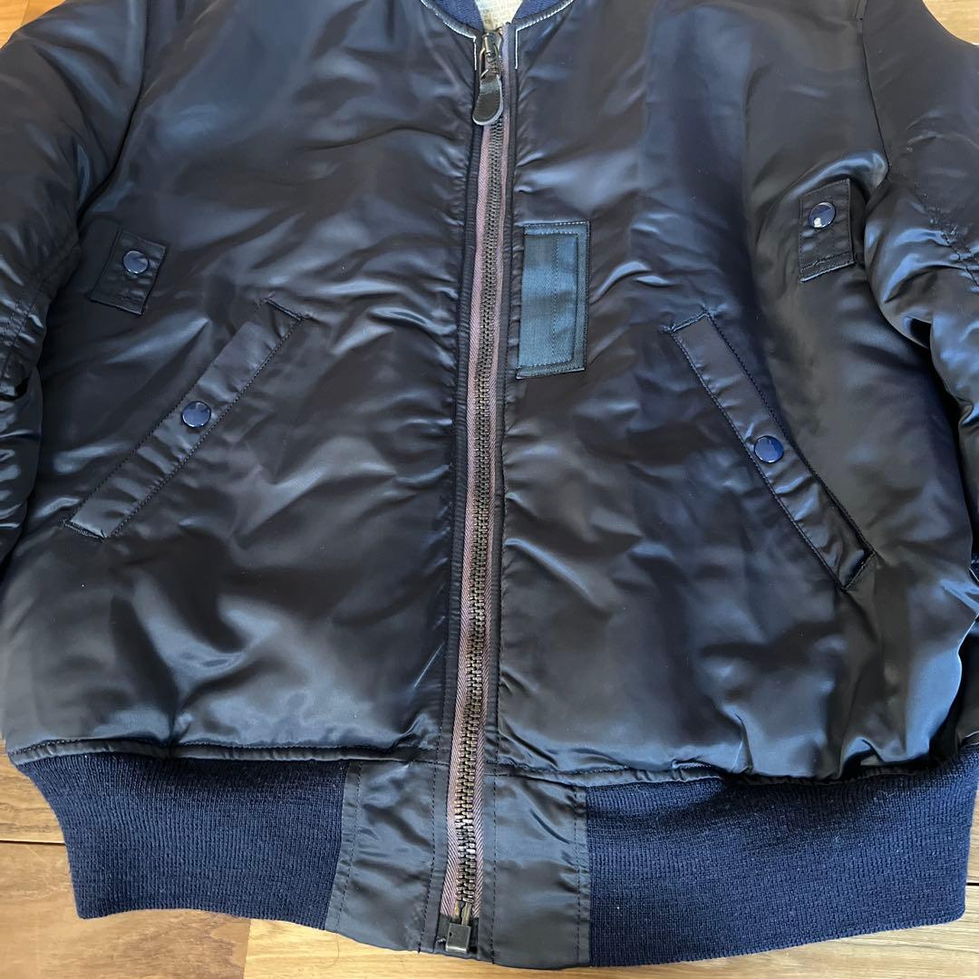 リ*ん様 キャブクロージング B-15C フライトジャケット サイズ42 ネイビ