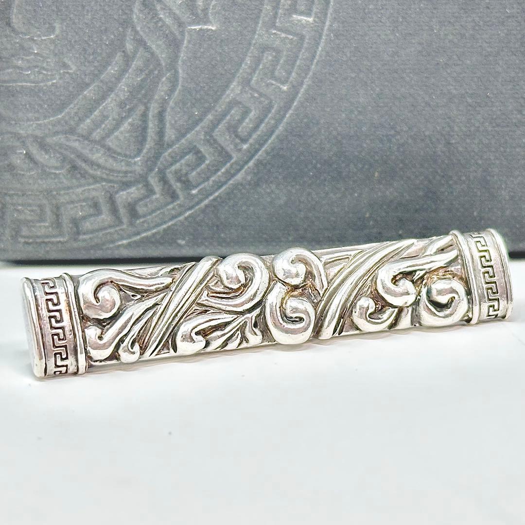 希少　ヴェルサーチ　ゴシックアート　グレカ　ネクタイピン　タイピン