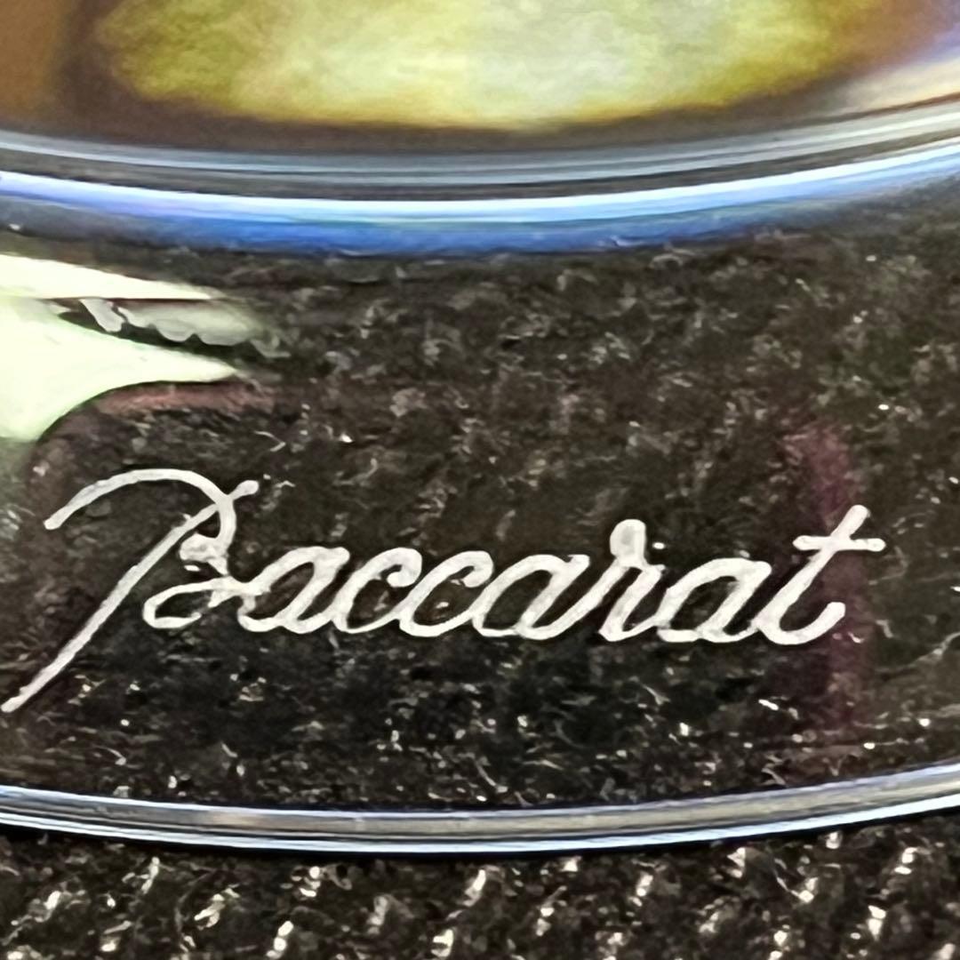 ✨希少　美品　Baccarat バカラ　フラワーベース 小物入れ　オブジェ　花瓶