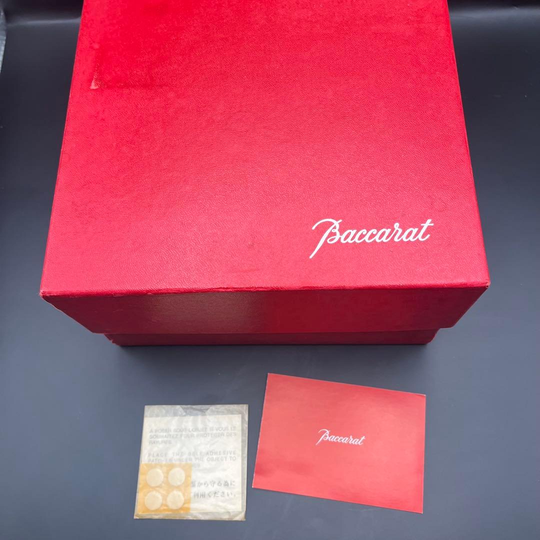 ✨希少　美品　Baccarat バカラ　フラワーベース 小物入れ　オブジェ　花瓶