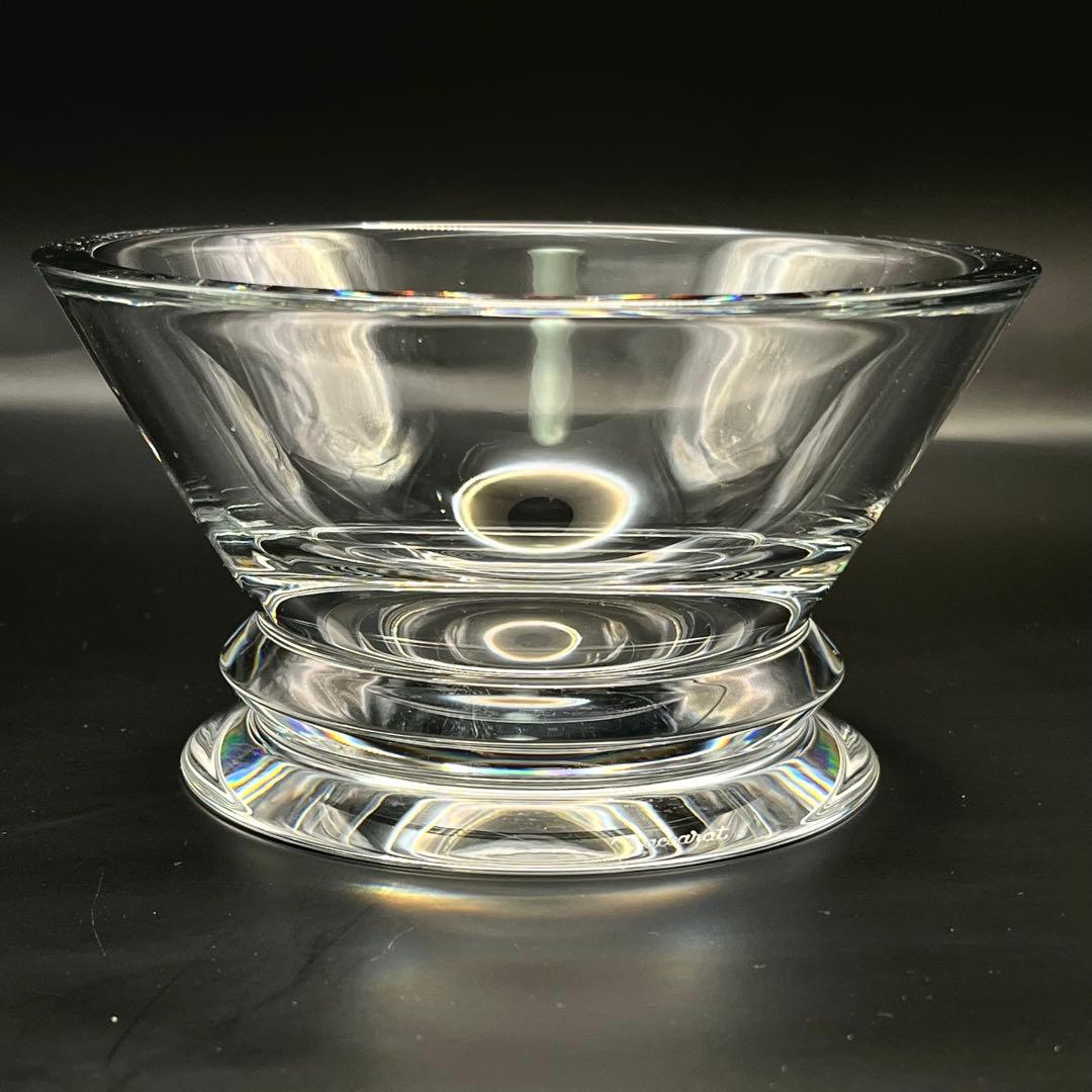 ✨希少　美品　Baccarat バカラ　フラワーベース 小物入れ　オブジェ　花瓶