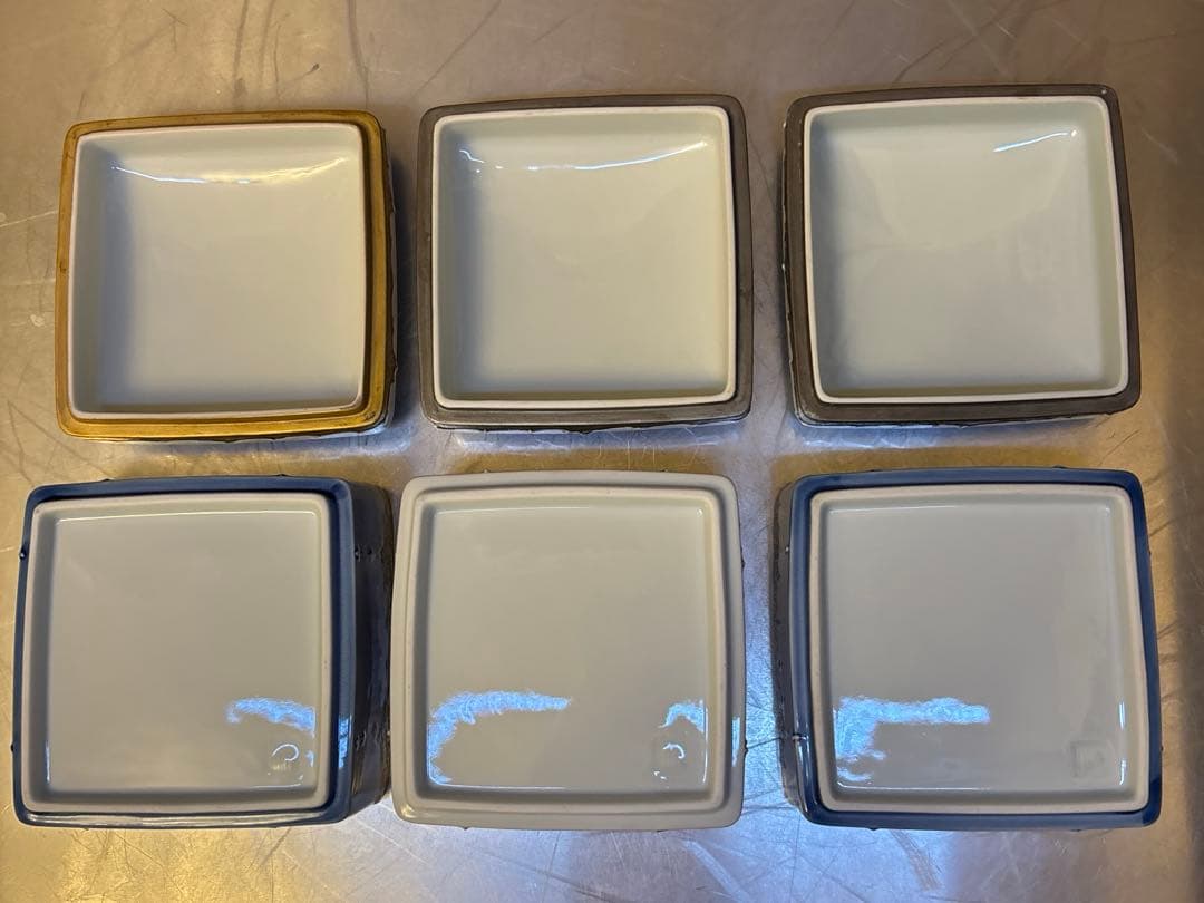 【美品】有田焼　文山窯　プラチナ牡丹　３セット　箱無し　お正月