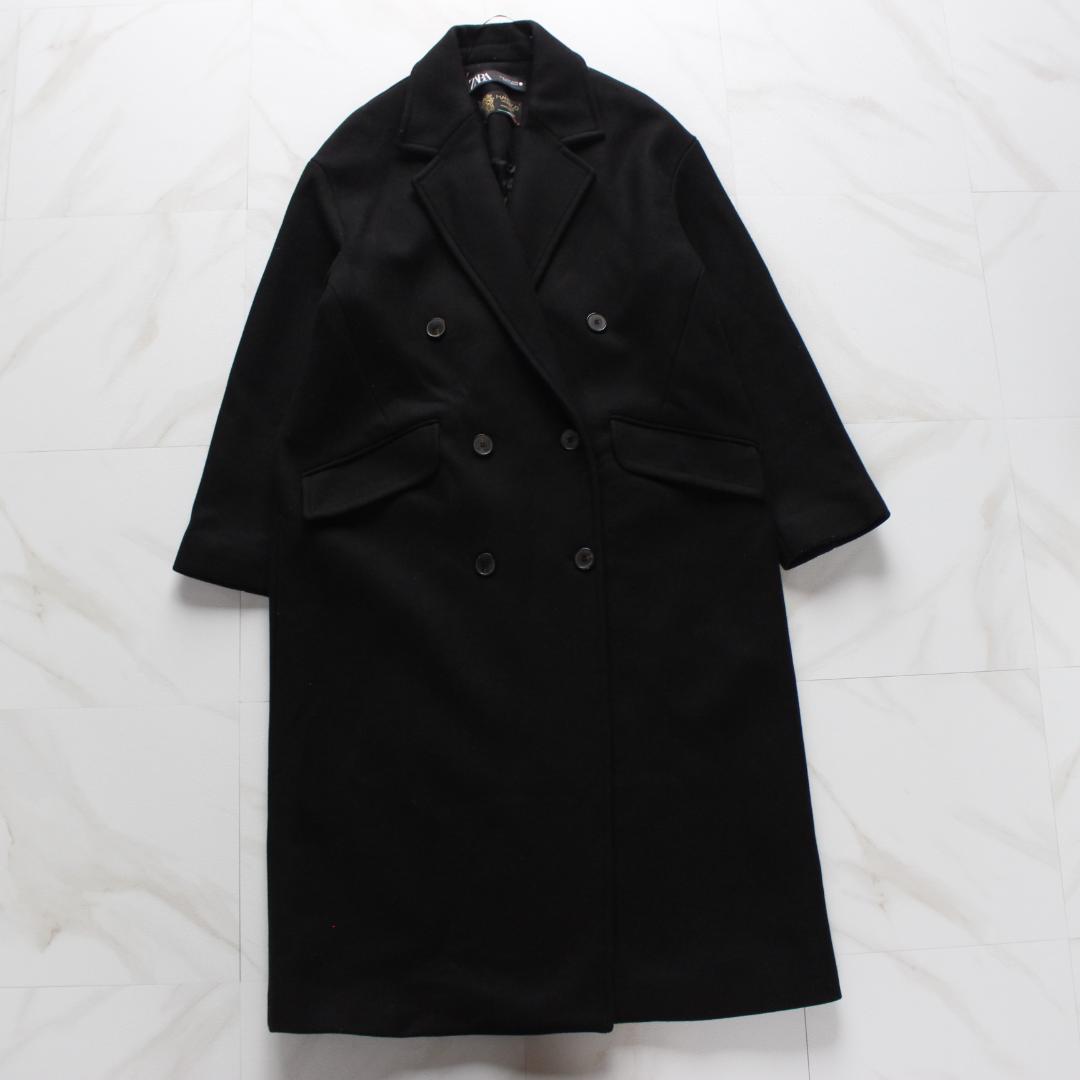 ZARA MANTECO チェスターコート Mサイズ ウール ブラック