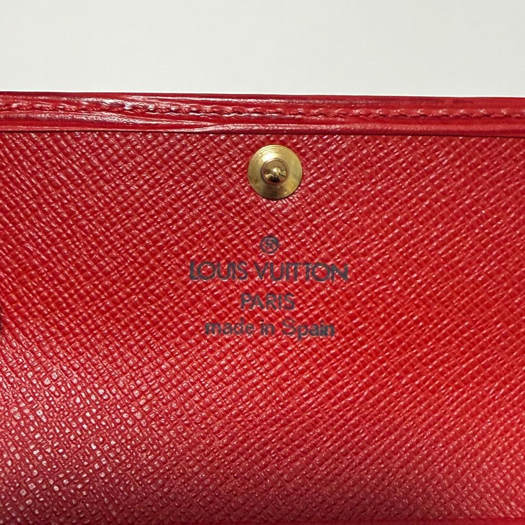 【新品未使用】 ルイヴィトン エピ ミュルティクレ4 赤 M63827