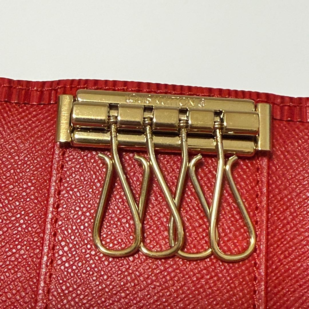 【新品未使用】 ルイヴィトン エピ ミュルティクレ4 赤 M63827