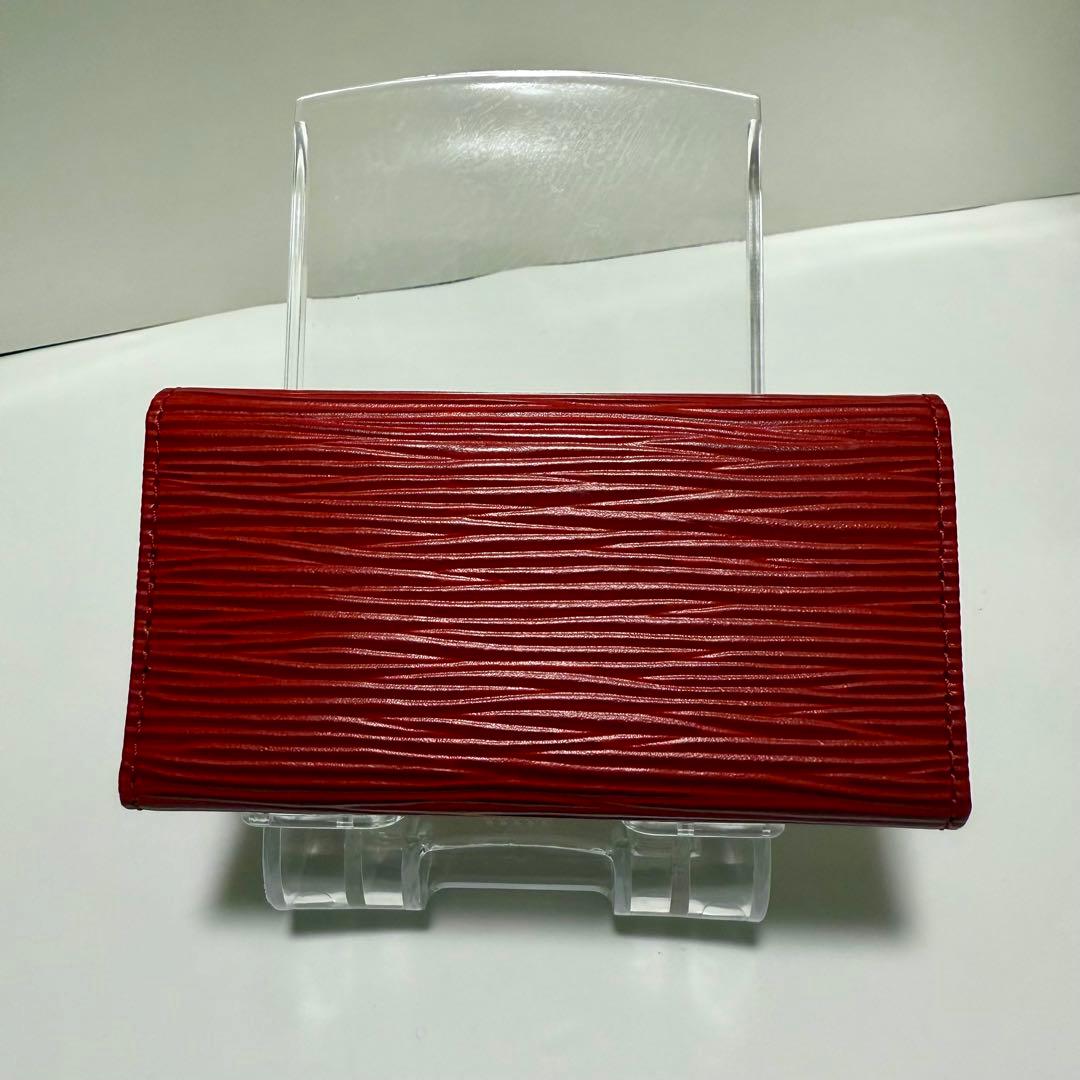 【新品未使用】 ルイヴィトン エピ ミュルティクレ4 赤 M63827