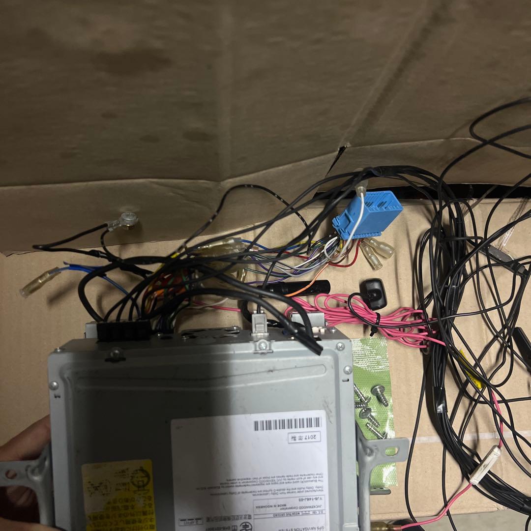 ケンウッド MDV-D504BT 2017年 フルセグ CD DVD BT ナビ