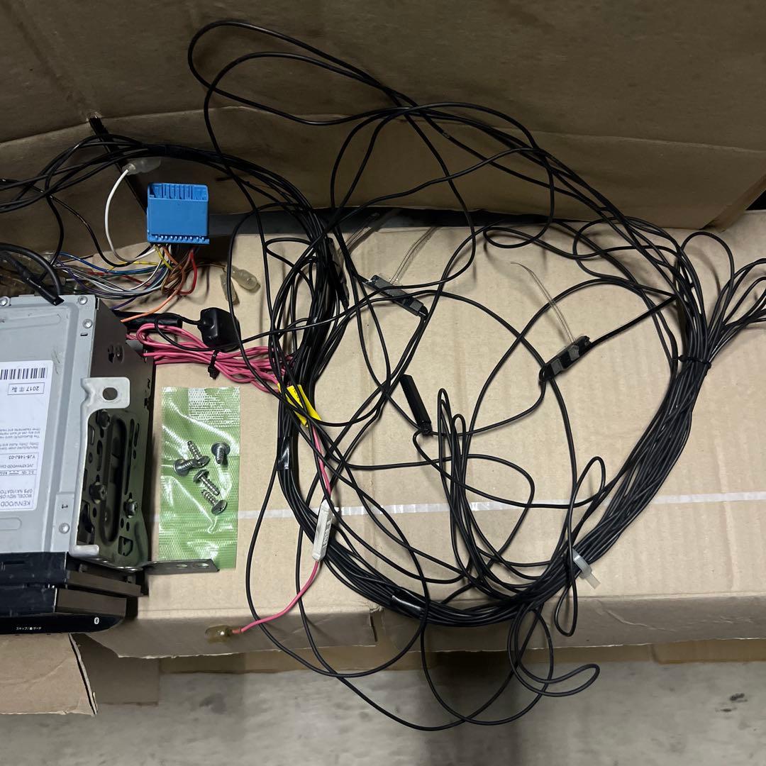 ケンウッド MDV-D504BT 2017年 フルセグ CD DVD BT ナビ