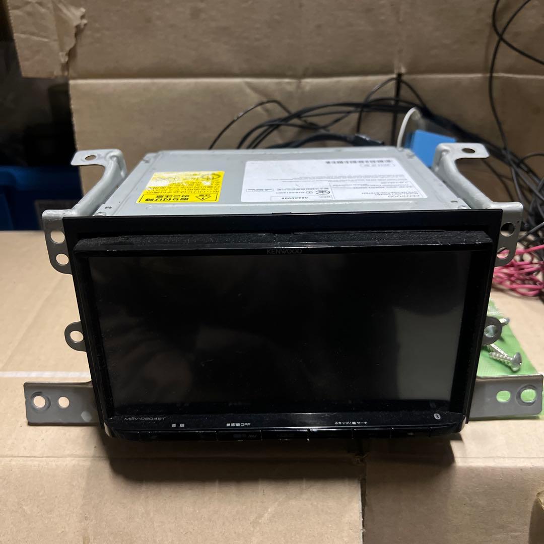 ケンウッド MDV-D504BT 2017年 フルセグ CD DVD BT ナビ