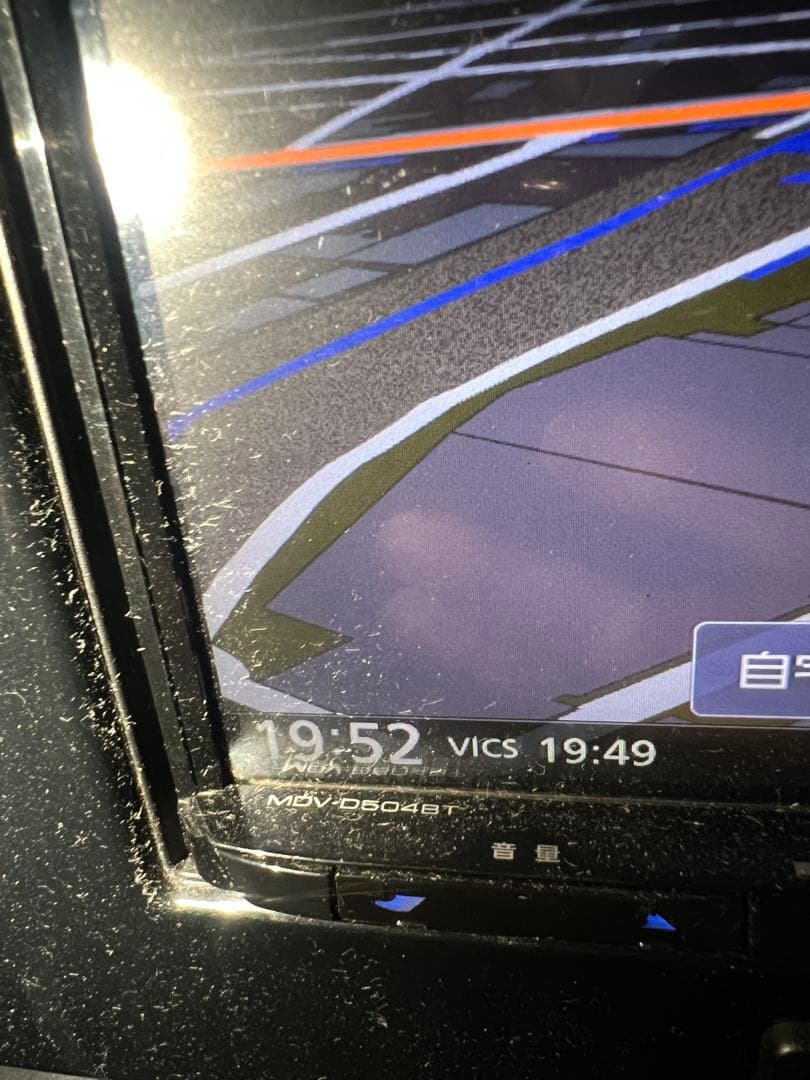 ケンウッド MDV-D504BT 2017年 フルセグ CD DVD BT ナビ