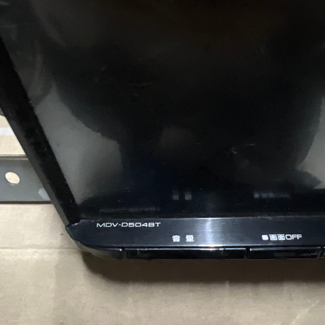 ケンウッド MDV-D504BT 2017年 フルセグ CD DVD BT ナビ