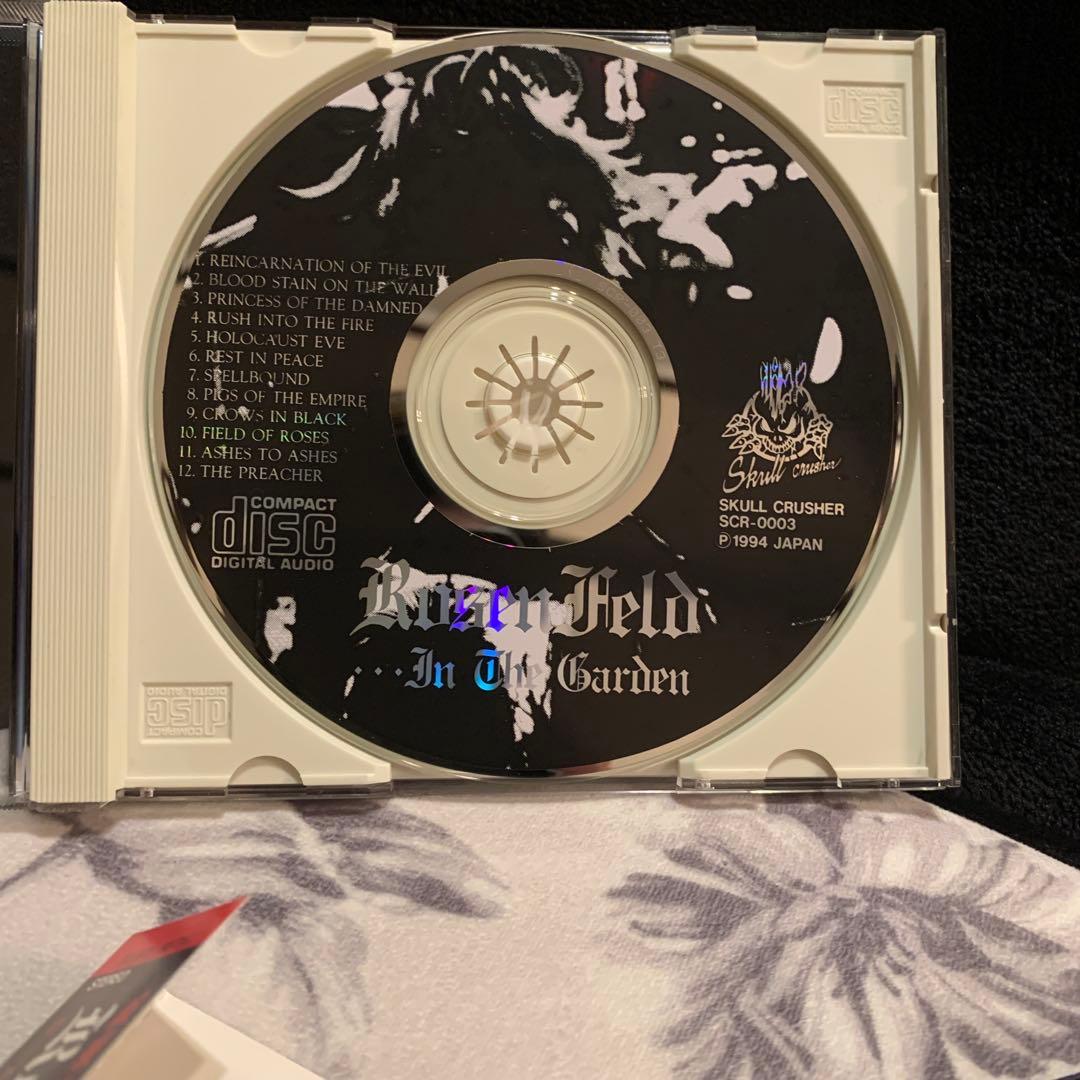 ROSENFELD/IN THE GARDEN/LIVE CD/ジャパメタ