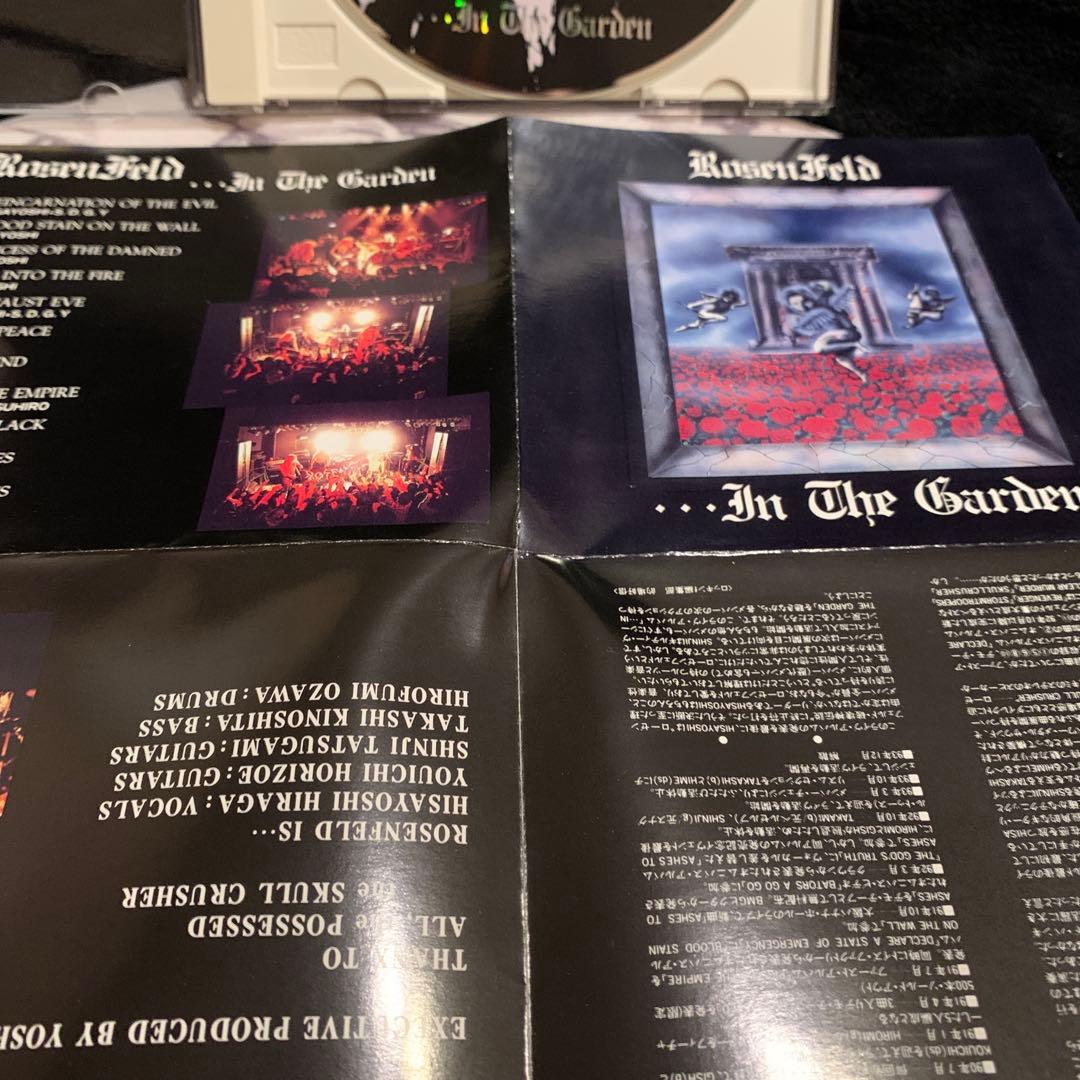 ROSENFELD/IN THE GARDEN/LIVE CD/ジャパメタ