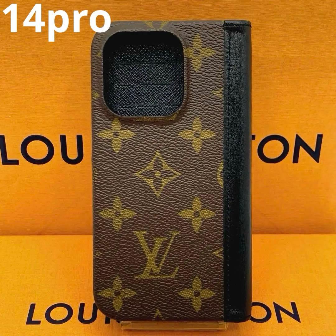 【超美品】ルイヴィトン　iPhone14pro モノグラム M82083
