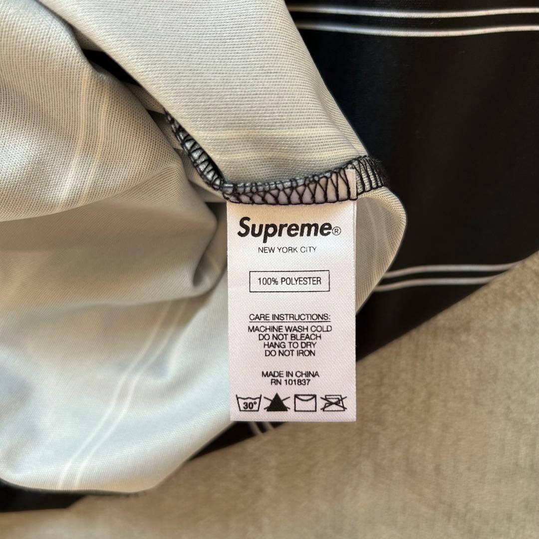 Supreme ストライプナンバリングシャツ Sサイズ