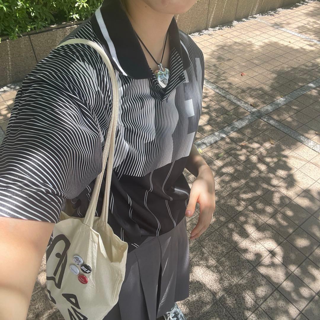 Supreme ストライプナンバリングシャツ Sサイズ