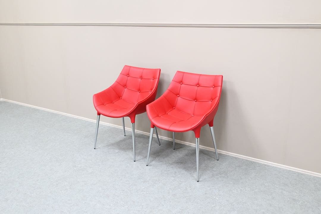 【展示極美品】Cassina カッシーナ PASSION パシオン 2脚セット