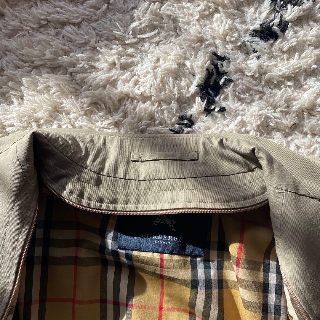 バーバリーロンドン / ステンカラーコート ベージュ　ノバチェック