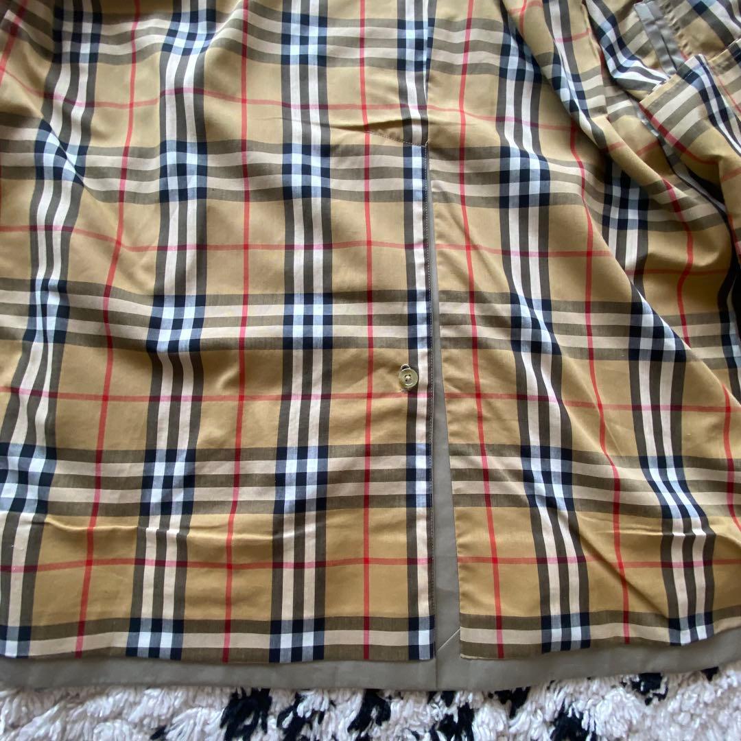 バーバリーロンドン / ステンカラーコート ベージュ　ノバチェック