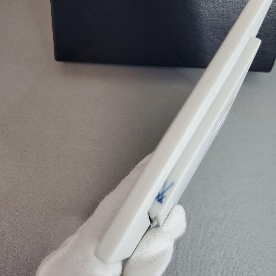 【希少】Meissen マイセン 立体 プラーク 陶板 野いちご イチゴ